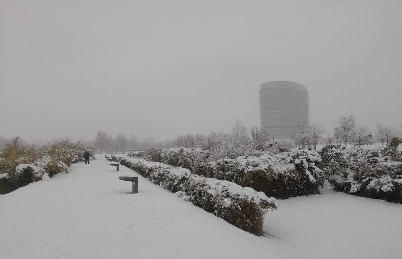 Parque del agua nevado