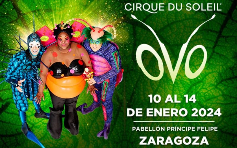 Circo del Sol en Zaragoza. Cartel