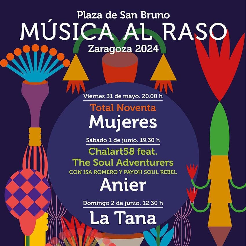 cartel Música al Raso 2024